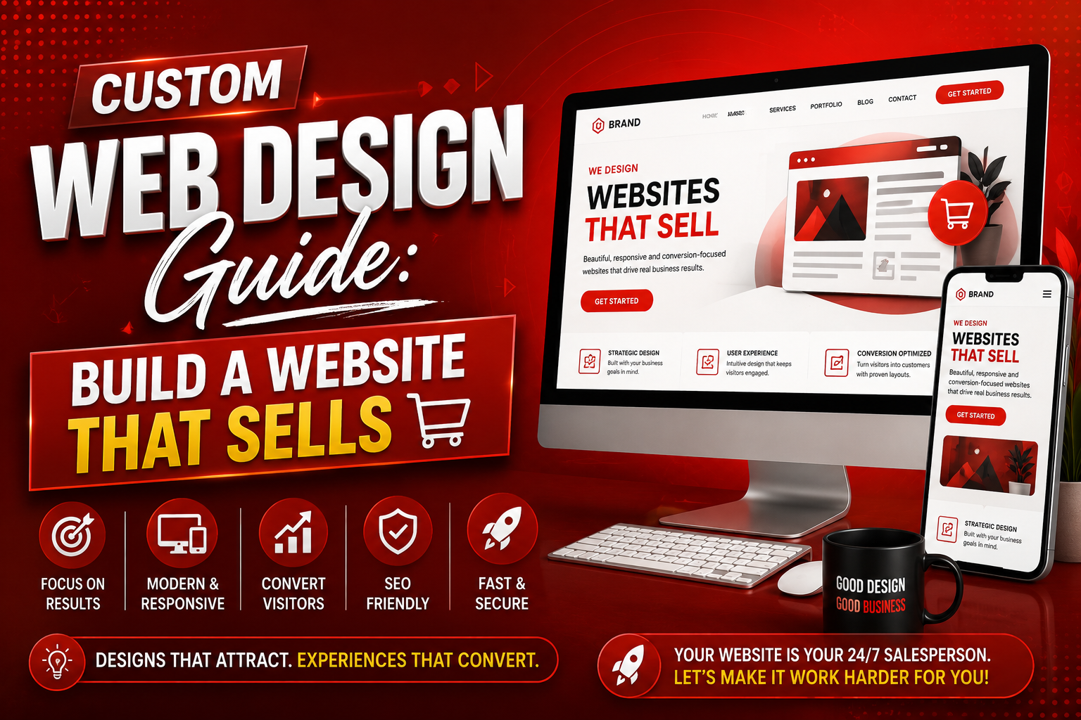 Custom Web Design Guide: Build a Website That Sells